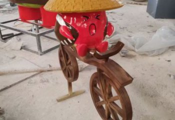 庭院公仔雕塑 城市彩繪雕塑 卡通小品