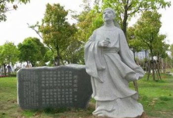 草地李白雕塑 現(xiàn)代古代雕塑 大型詩人雕塑