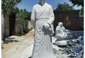 仿真李時(shí)珍雕塑 公園人物雕塑 戶外名醫(yī)雕塑