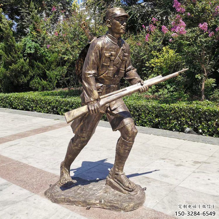 步行街雷鋒雕塑 游樂場景觀古代雕塑 鑄造英雄雕塑