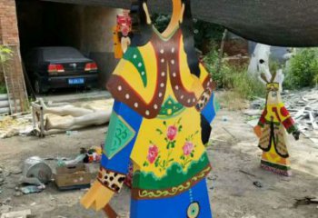 園林皮影雕塑 大型傳統(tǒng)雕塑 中式雕塑