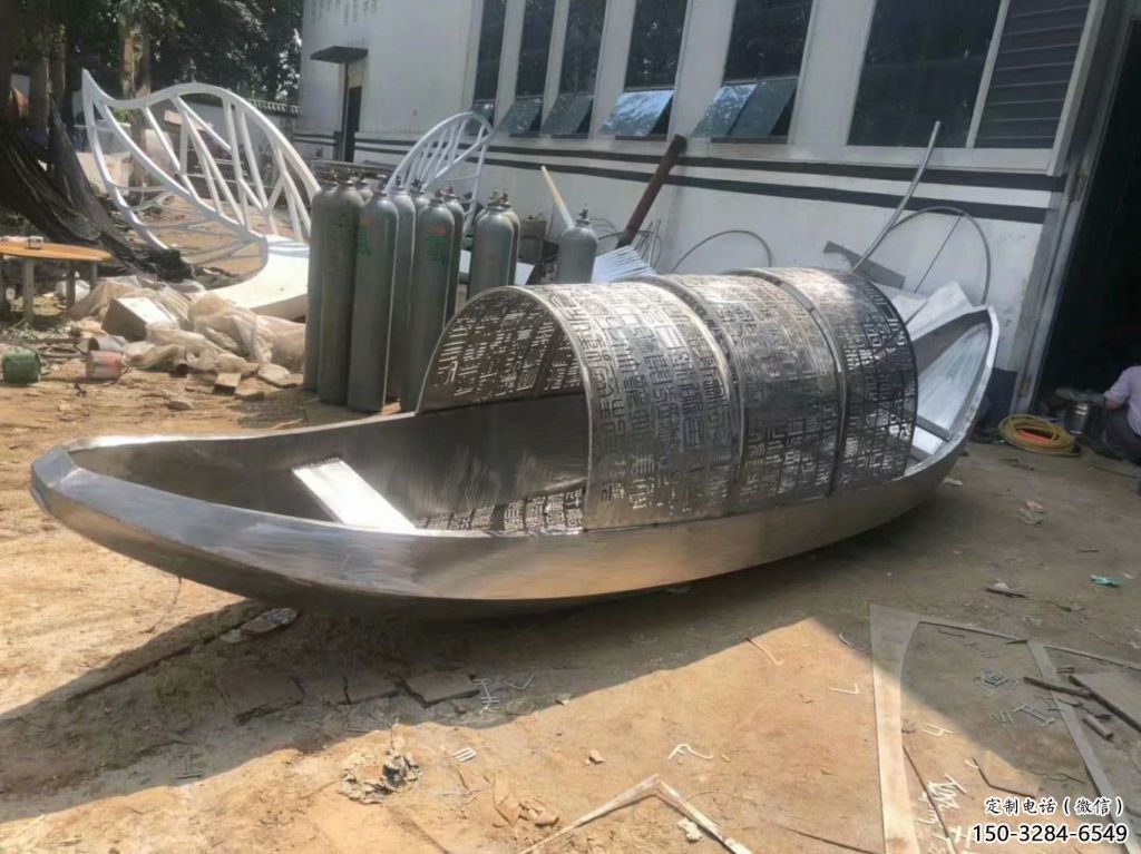 房地產(chǎn)揚(yáng)帆雕塑 現(xiàn)代風(fēng)帆雕塑 幾何遠(yuǎn)航雕塑