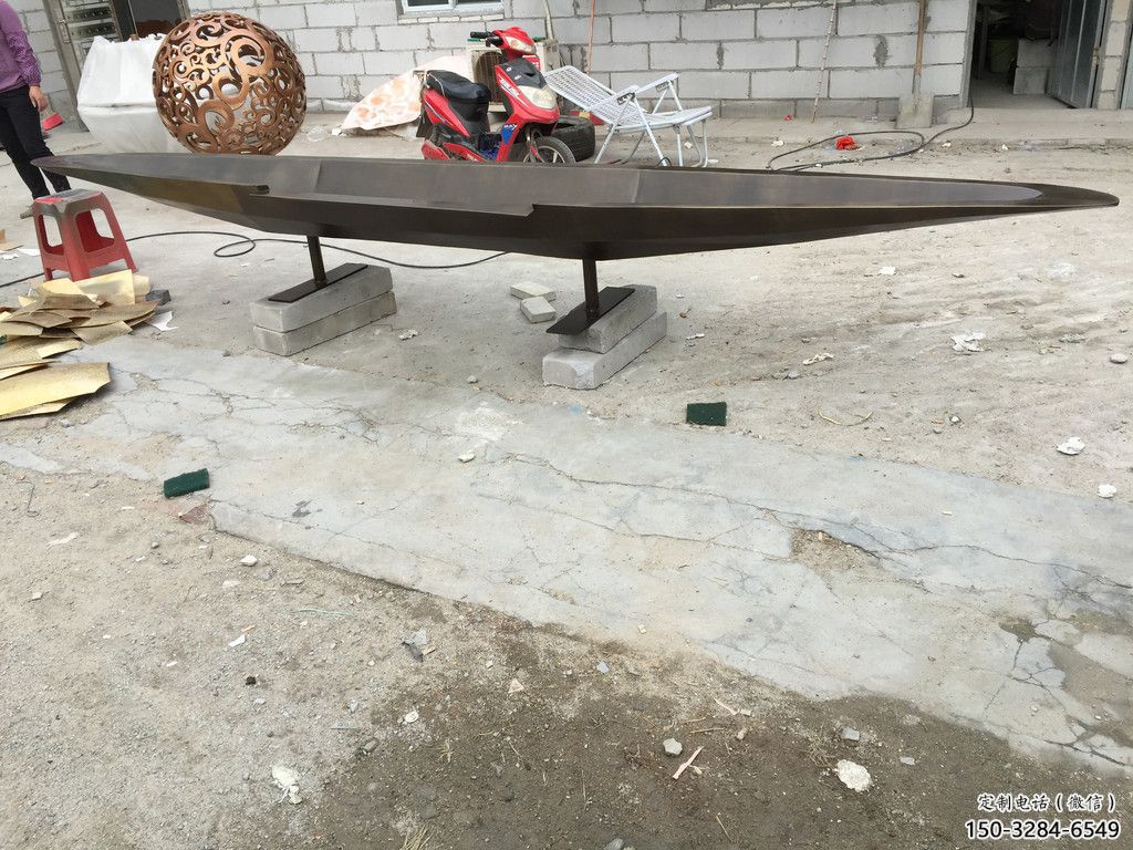 街頭揚帆雕塑 大型遠航雕塑 別墅區(qū)遠航雕塑