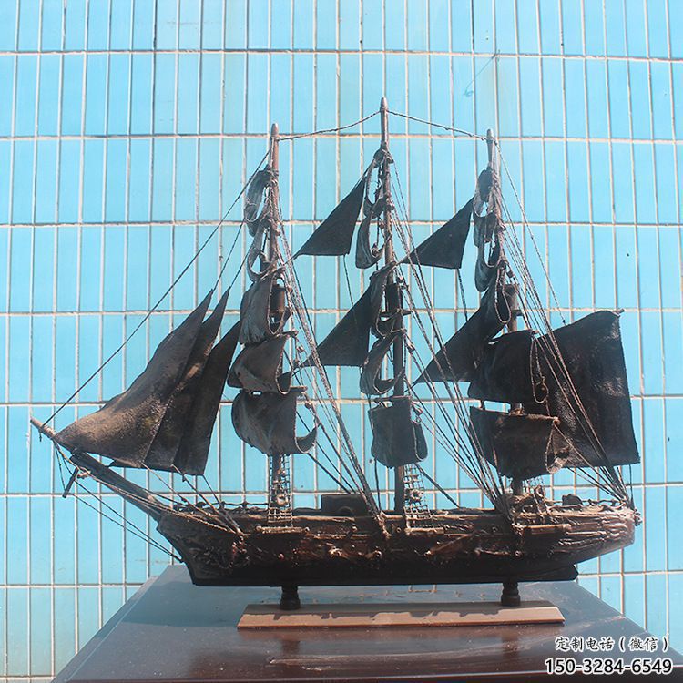 揚(yáng)帆雕塑 景觀美陳風(fēng)帆雕塑 噴漆遠(yuǎn)航雕塑