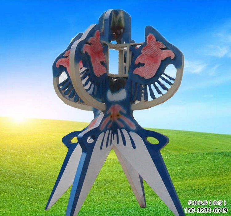 街道風箏雕塑 現(xiàn)代雕塑 彩繪景觀雕塑