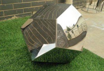 大型商場石塊雕塑 仿真景觀石雕塑 鏡面石頭雕