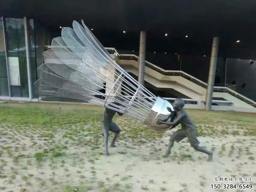 彩繪球拍雕塑 景觀體育雕塑 街頭網球拍雕塑