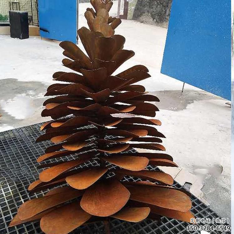 廣場花環雕塑 抽象環形雕塑 烤漆雕塑