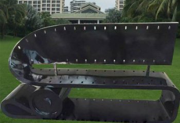 大型膠卷雕塑 鍛造發光雕塑 房地產膠片雕塑