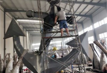 仿真船錨雕塑 電鍍現(xiàn)代碼頭雕塑 部隊(duì)雕塑