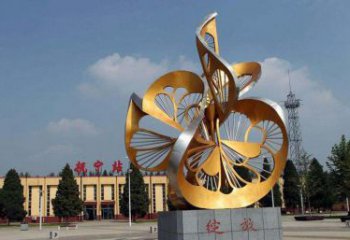 創(chuàng)意蓮蓬雕塑 啞光植物雕塑 公園雕塑