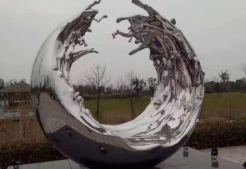 景觀水花雕塑 烤漆大型水景雕塑 酒店雕塑