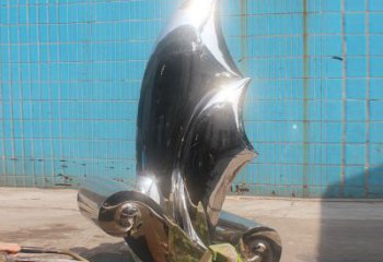 廣場揚帆雕塑 抽象風(fēng)帆雕塑 烤漆遠(yuǎn)航雕塑