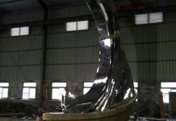 庭院揚帆雕塑 公園草地風帆雕塑 鍛造遠航雕塑