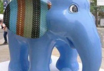 大象雕塑訂做供需，景區(qū)雕塑，烤漆彩繪大象雕塑定價