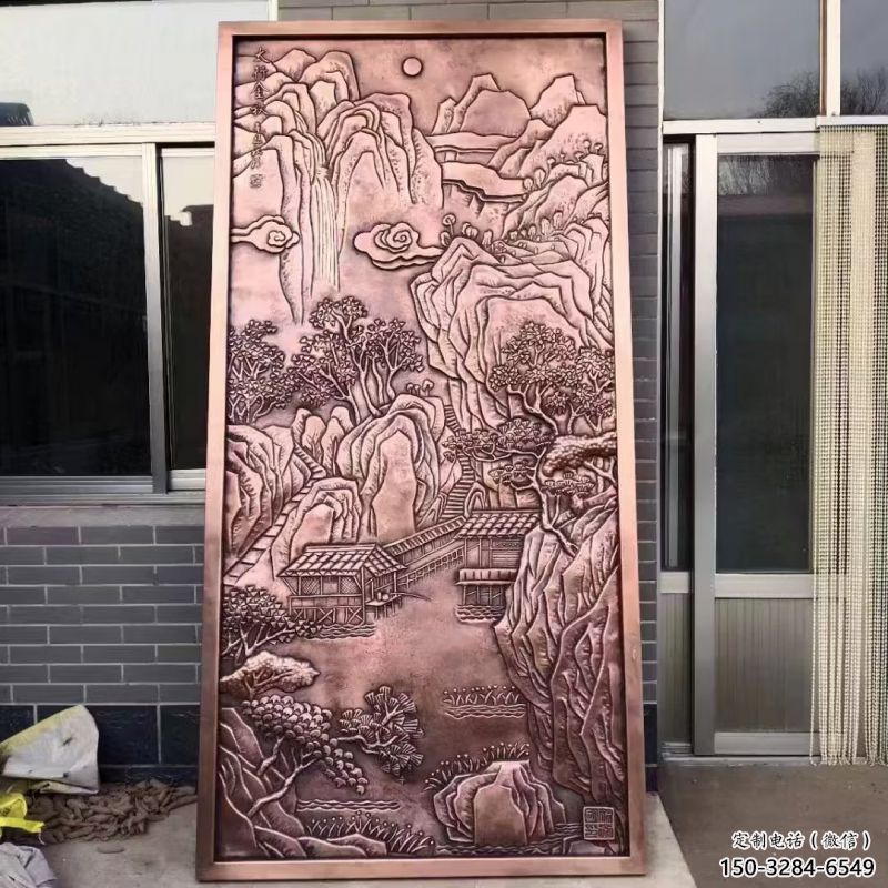 景觀浮雕選用，景區案例，鑄銅浮雕制造商