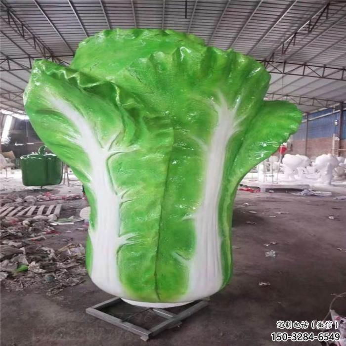 果籃雕塑精選，露天雕塑，景觀白菜果籃雕塑訂做