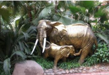 大象雕塑精選，室外軟裝，銅大象雕塑精選