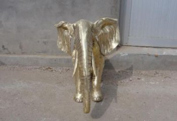 商場大象雕塑批發，美陳雕塑，銅大象雕塑標準