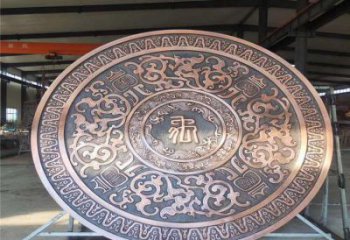 鑄銅福字浮雕制造商，城區(qū)小品，福字浮雕定制