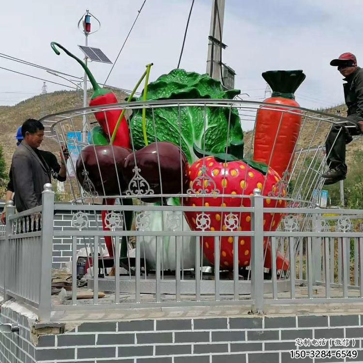 果籃雕塑供需，透雕系列，玻璃鋼果籃雕塑制造商
