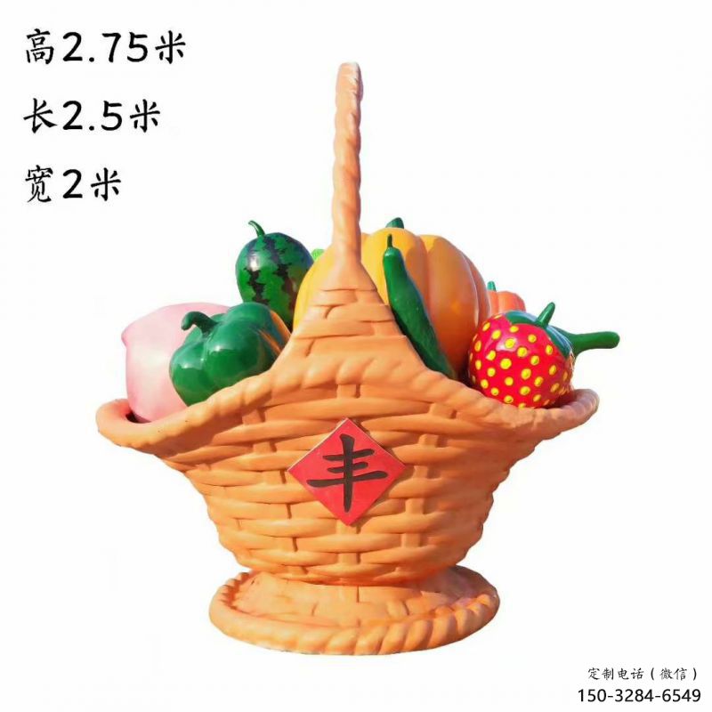 現(xiàn)代果籃雕塑承接，歐式風(fēng)格，校園廣場不銹鋼果籃雕塑精選