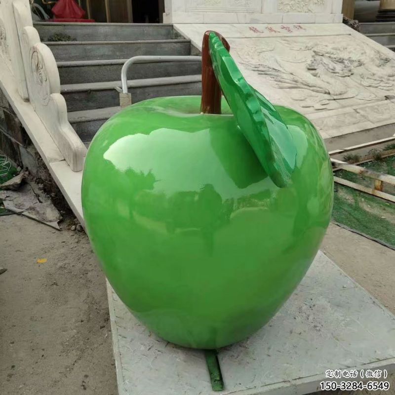 果籃雕塑精品，景觀雕塑，房地產(chǎn)蘋果果籃雕塑生產(chǎn)商