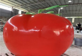 果籃雕塑提供，美陳雕塑，景觀番茄果籃雕塑承接