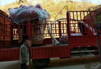 地產果籃雕塑供應，地標擺件，蔬菜果籃雕塑制造