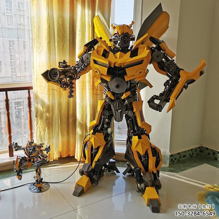 步行街機(jī)器人雕塑