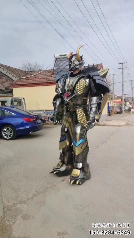 可穿戴機(jī)器人雕塑