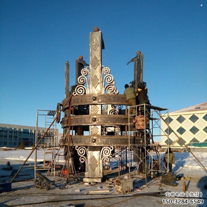 藝術(shù)景觀地標(biāo)建筑雕塑制作