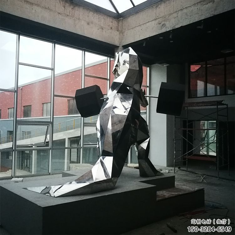 恐龍雕塑訂做，景區雕塑，鏡面恐龍雕塑定價