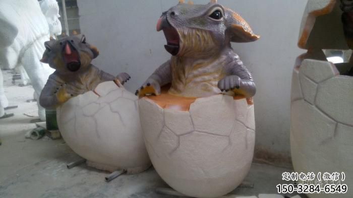 商業(yè)街恐龍蛋雕塑