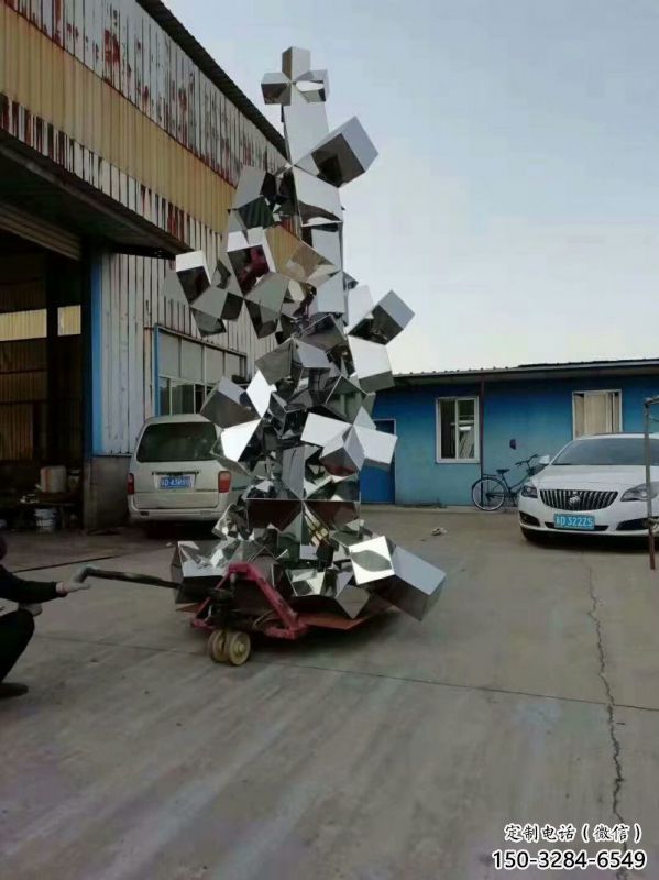 鍛造鵝卵石雕塑