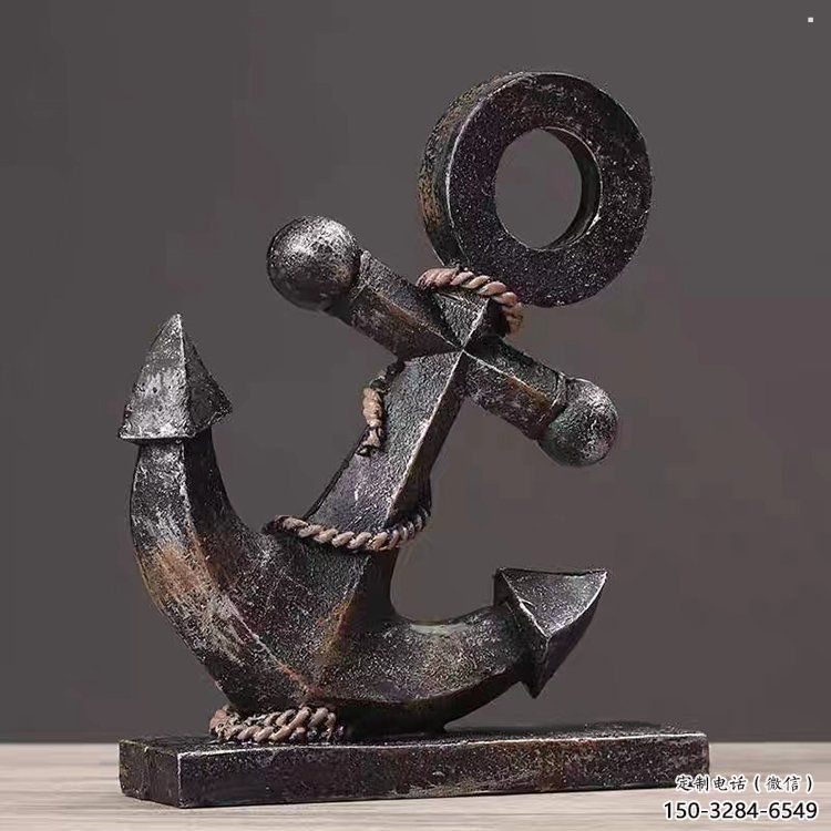 創意船錨雕塑