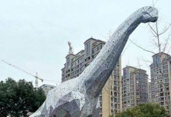 鏤空恐龍雕塑制造，歐式風格，切面恐龍雕塑定價