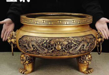 佛堂宣德爐雕塑