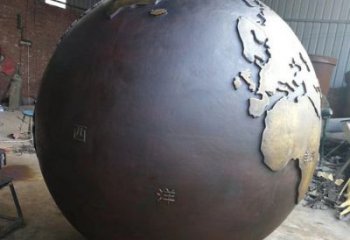 地圖雕塑訂做，街景小品，戶外地圖雕塑制作廠家