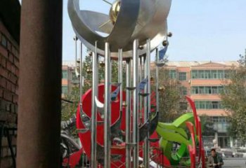 地球儀雕塑定制，小區(qū)雕塑，不銹鋼手托地球儀雕塑廠家