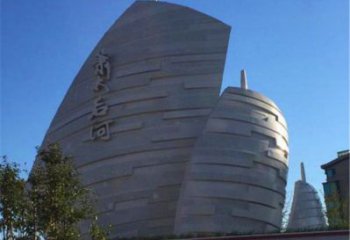 揚帆遠航雕塑制造商，戶外擺放，不銹鋼揚帆遠航雕塑廠家