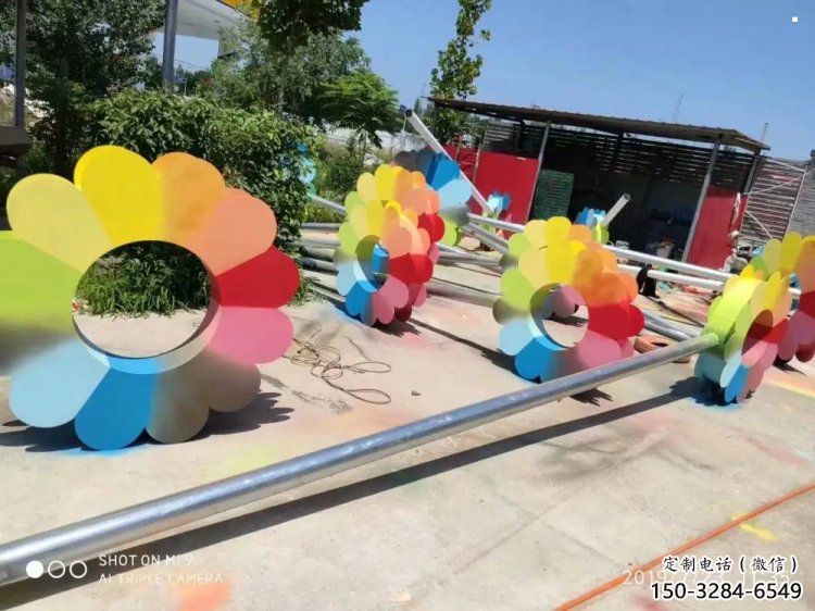 杏花雕塑選定，烤漆工藝，不銹鋼杏花雕塑預定