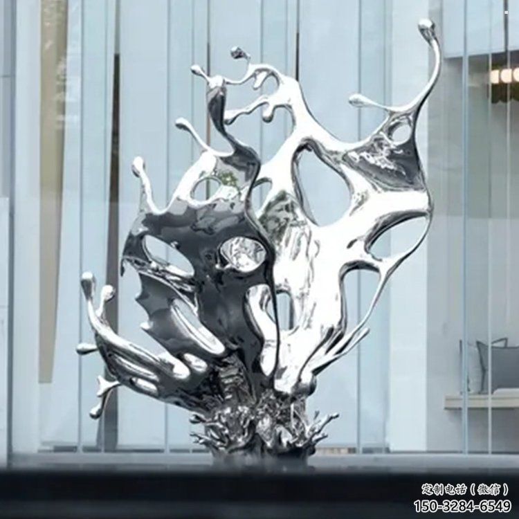 海浪紋雕塑常用，鋼管組合，不銹鋼海浪紋雕塑定價