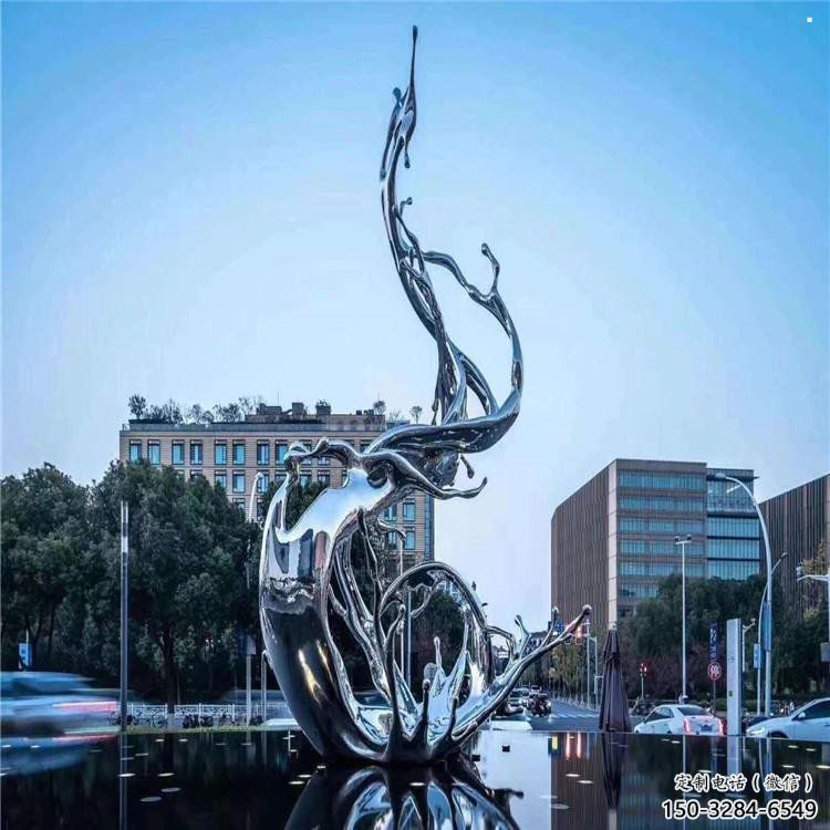 房地產水花雕塑