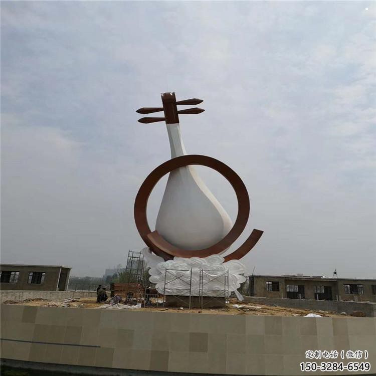 廣場(chǎng)吉他雕塑