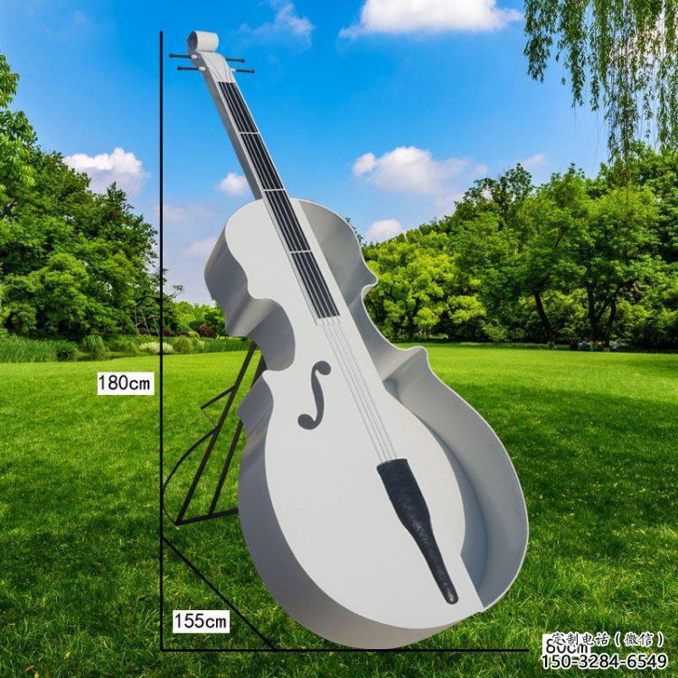 提琴雕塑供需，多彩藝術，不銹鋼提琴雕塑制造