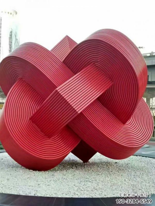 公園立方體雕塑