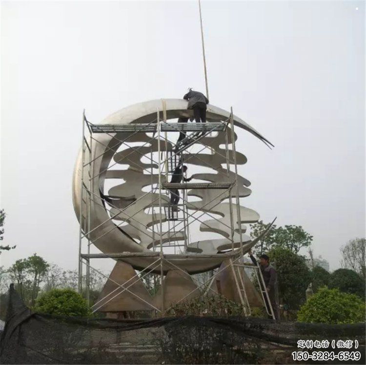 喜字雕塑廠家，景觀雕塑，不銹鋼喜字雕塑優選