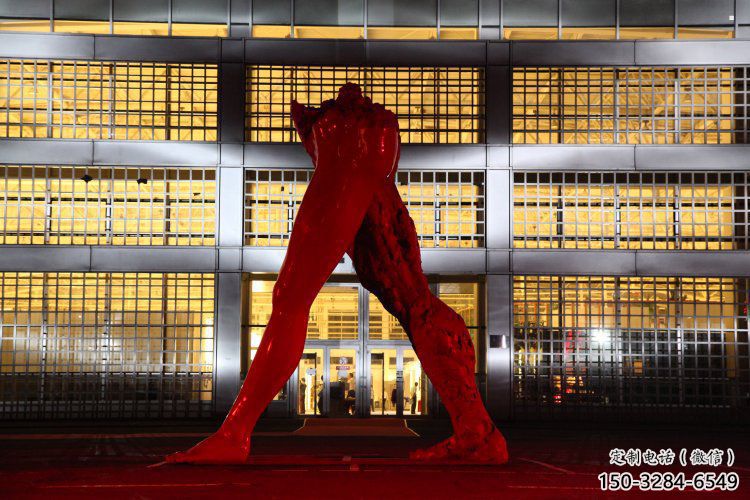 人字雕塑制造商，景觀雕塑，不銹鋼人字雕塑供給