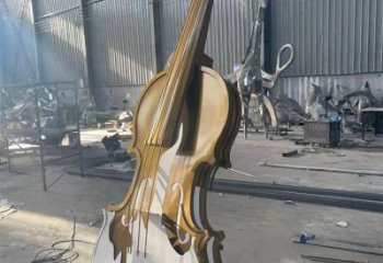 小提琴雕塑供給，街道標識，不銹鋼小提琴雕塑供應